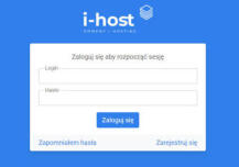 Nowy panel klienta i-host. Sprawdź, co się zmieniło!